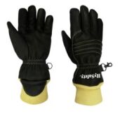 Firefighter Gloves engineered with flame resistant materials providing protection and dexterity for professional firefighting tasks